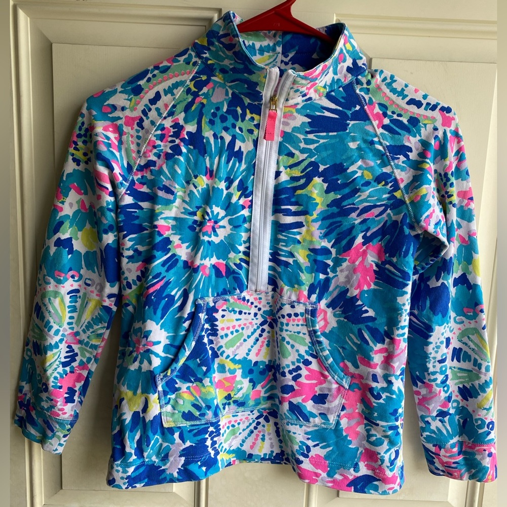 Lilly Pulitzer girls popover sweater